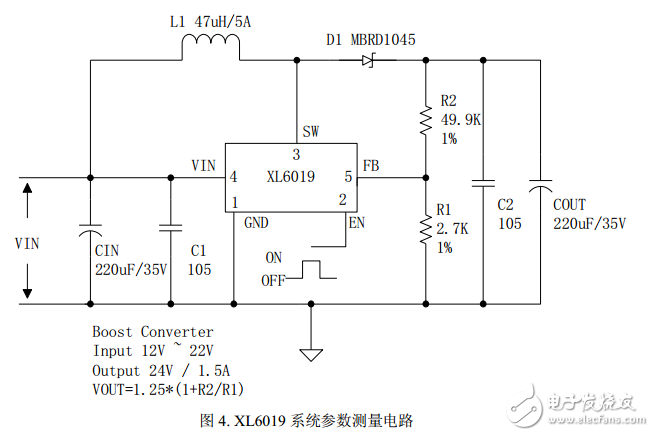 xl6019中文资料详解_引脚图及功能_内部结构_特性参数及典型应用电路