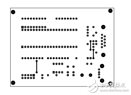 at89s52最小系统顶层PCB板电路图
