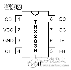 thx203h中文资料汇总（thx203h引脚图及功能_工作原理及应用电路）