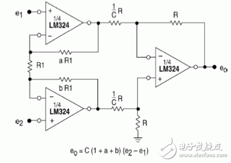 lm324典型应用电路图大全（11款lm324运算放大器电路图分享）