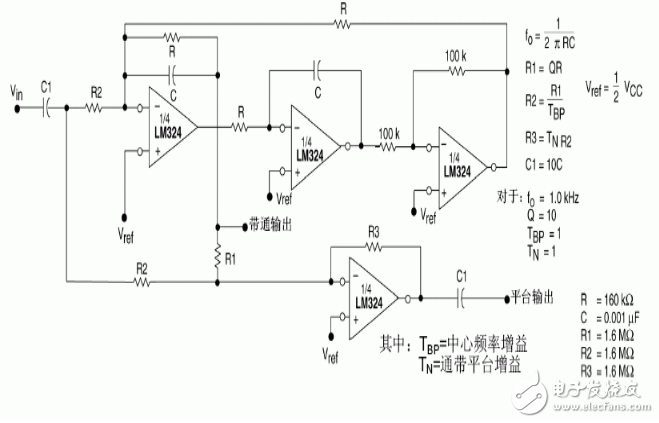 lm324典型应用电路图大全（11款lm324运算放大器电路图分享）