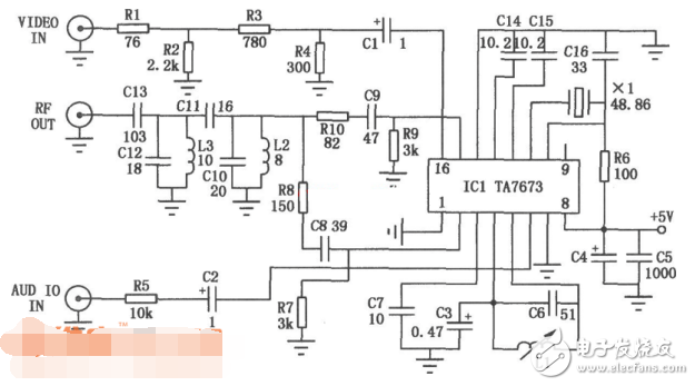 射频调制器有什么作用_射频调制器电路图