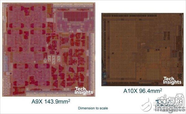 苹果A10X芯片强在哪？苹果A10X芯片拆解