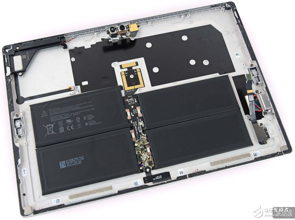 微软全新Surface Pro拆解：SSD焊死 拆开易报废