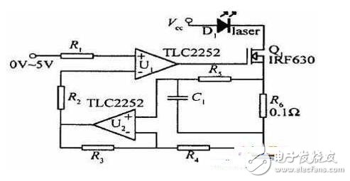半导体激光控制器电路原理分析