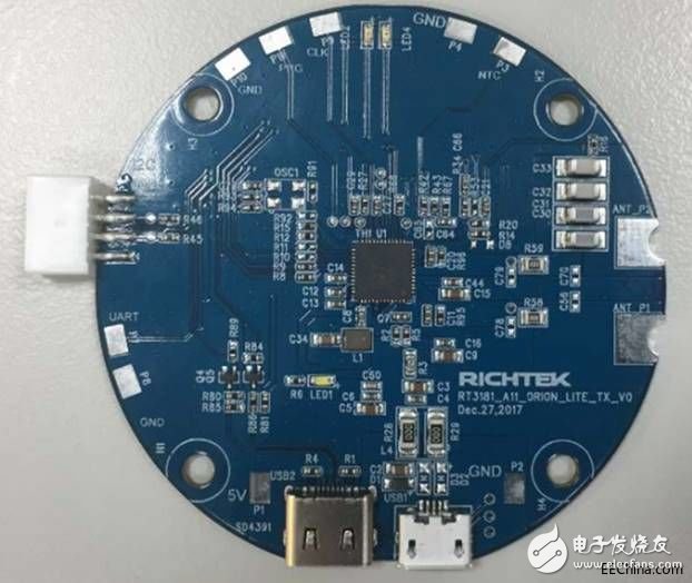 大联大旗下诠鼎推出基于Richtek的单芯片无线充电TX方案