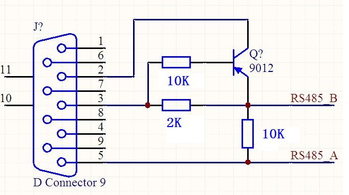 RS232接口如何直接输出为RS485电路