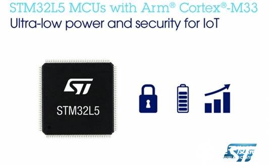 ST正式推出了STM32L5系列超低功耗微控制器