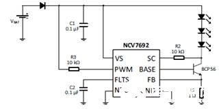 [原创] On Semi NCV7692汽车LED灯电流控制解决方案