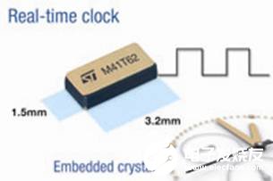ST发布全球最小、内置晶振的实时时钟芯片
