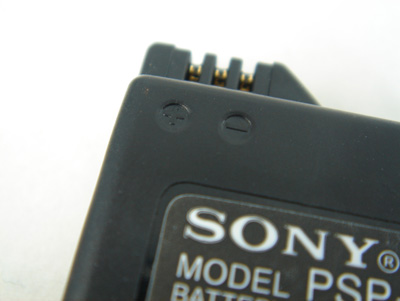 如何辨别PSP电池的真假